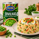 Guisantes pre cocinados