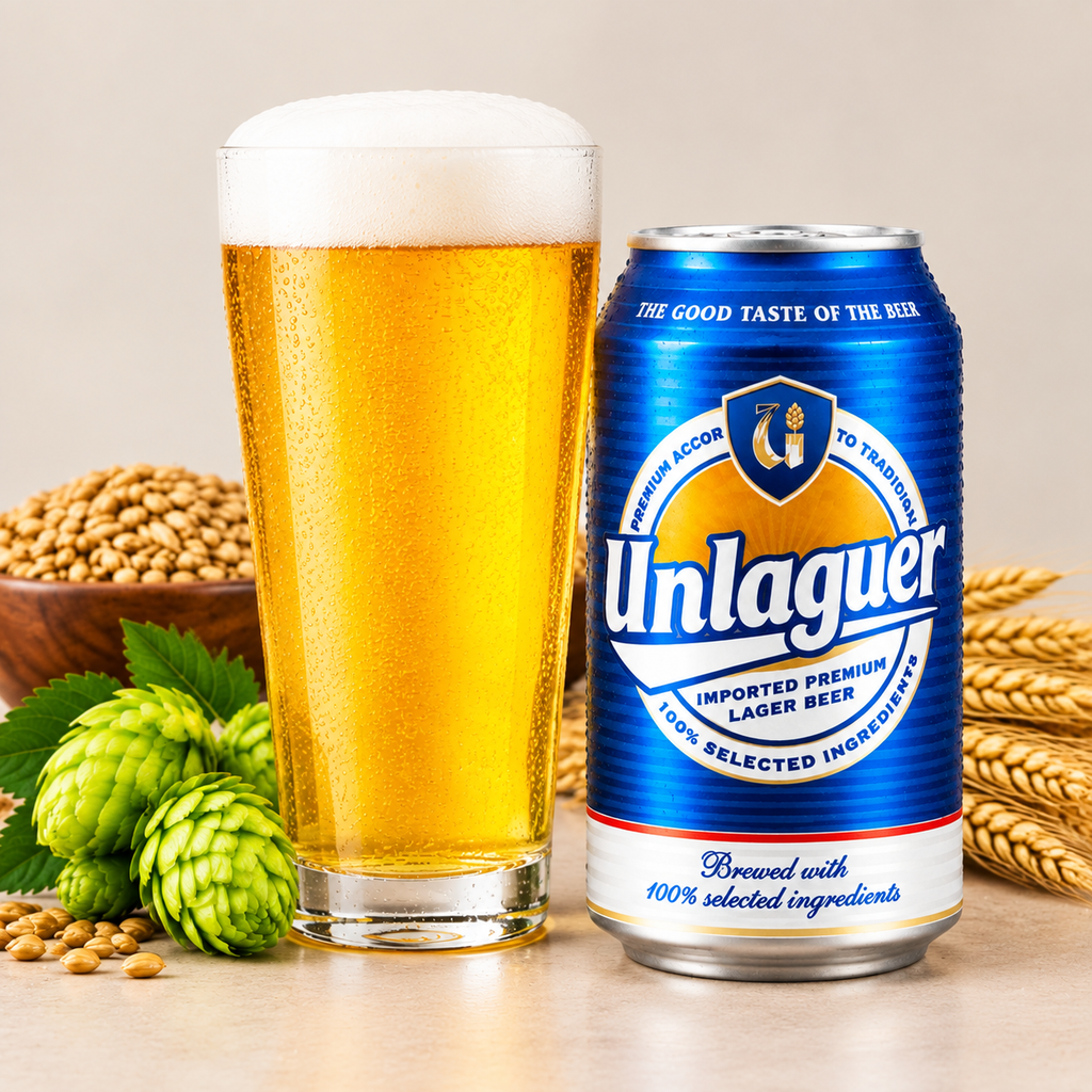 Cerveza Unlaguer Lata 330 ml