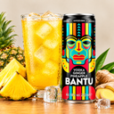 Vodka con Jengibre y Piña Bantu 250ml