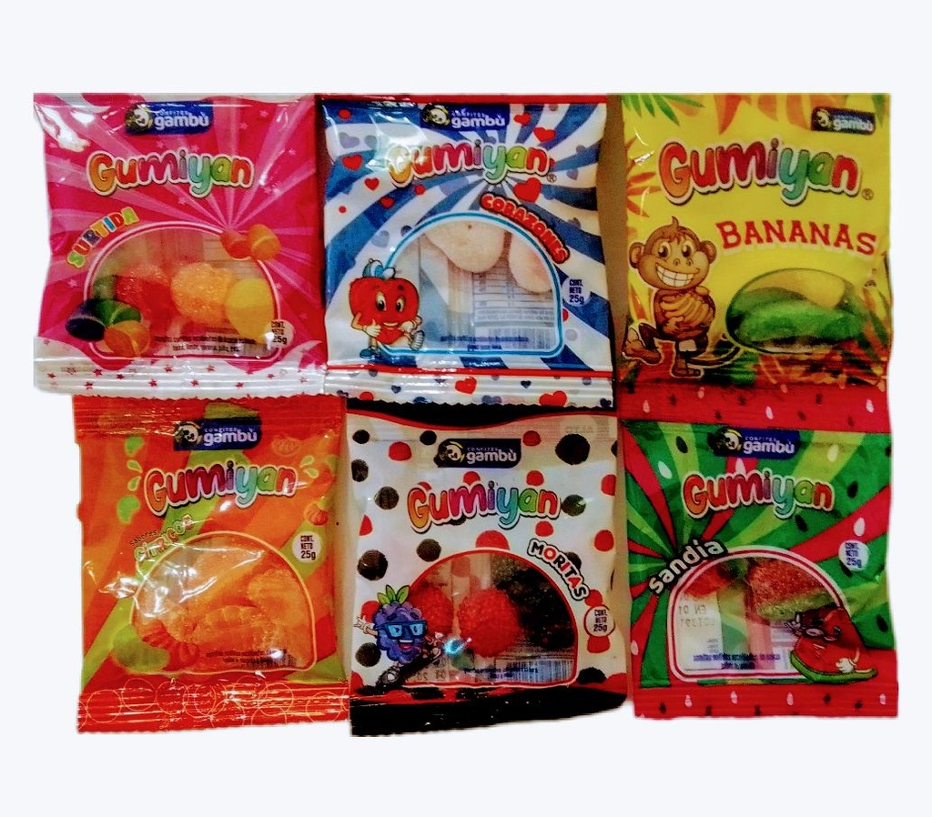 Gomitas  de Formas 25g