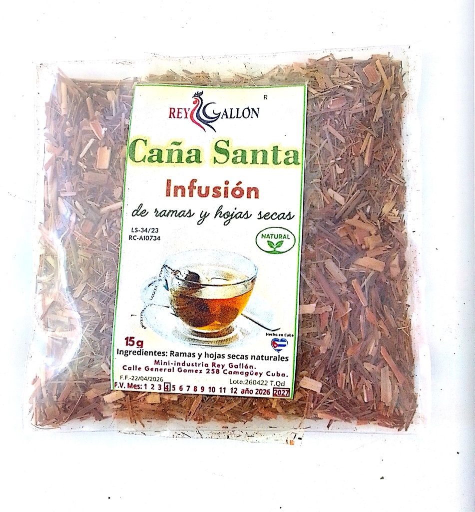 Infusión Caña Santa