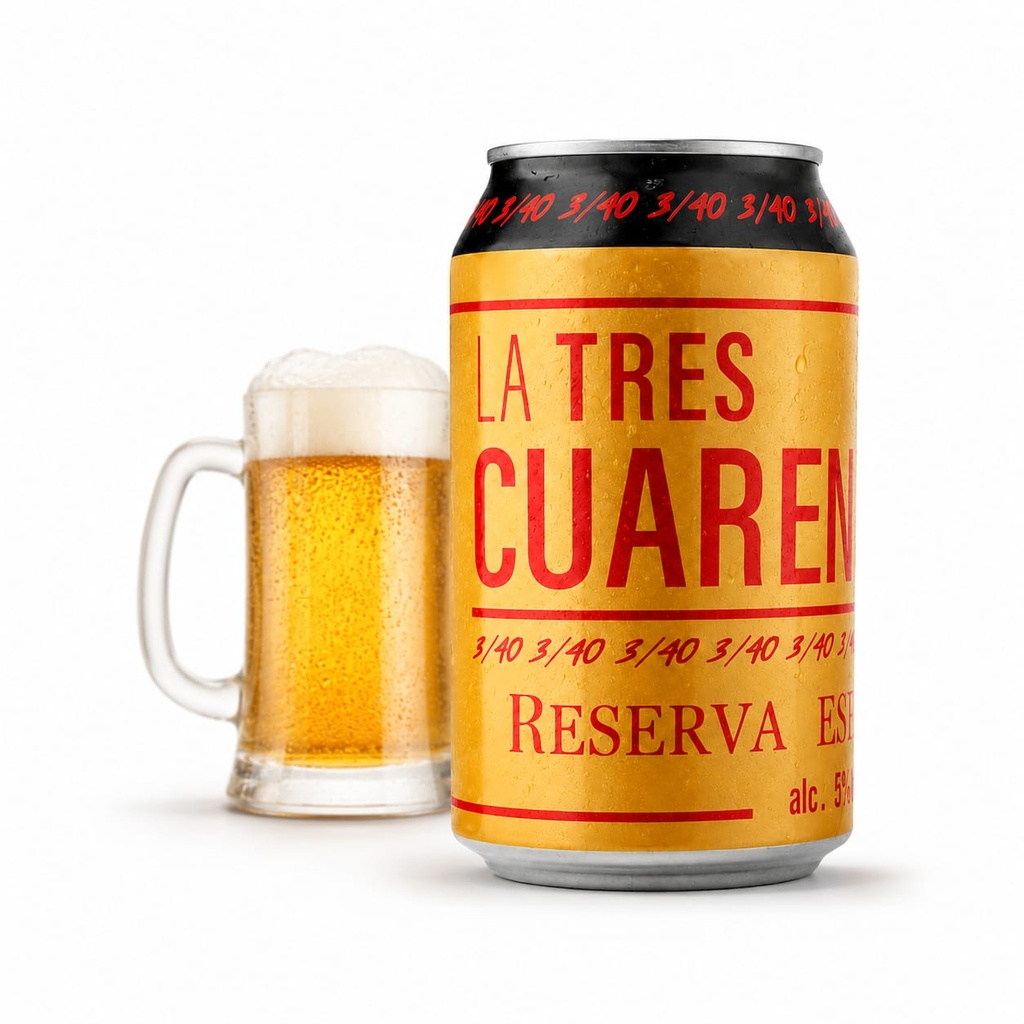 Cerveza La 3/40