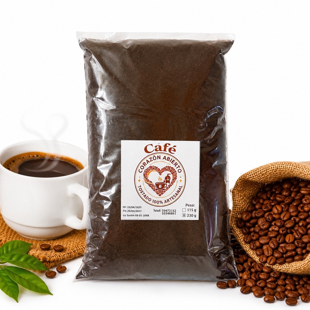 Café Corazón Abierto 100% Cubano