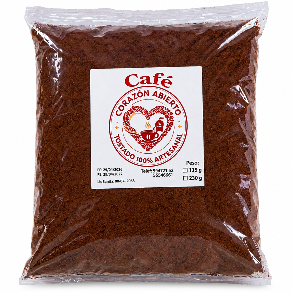 Café Corazón Abierto 100% Cubano