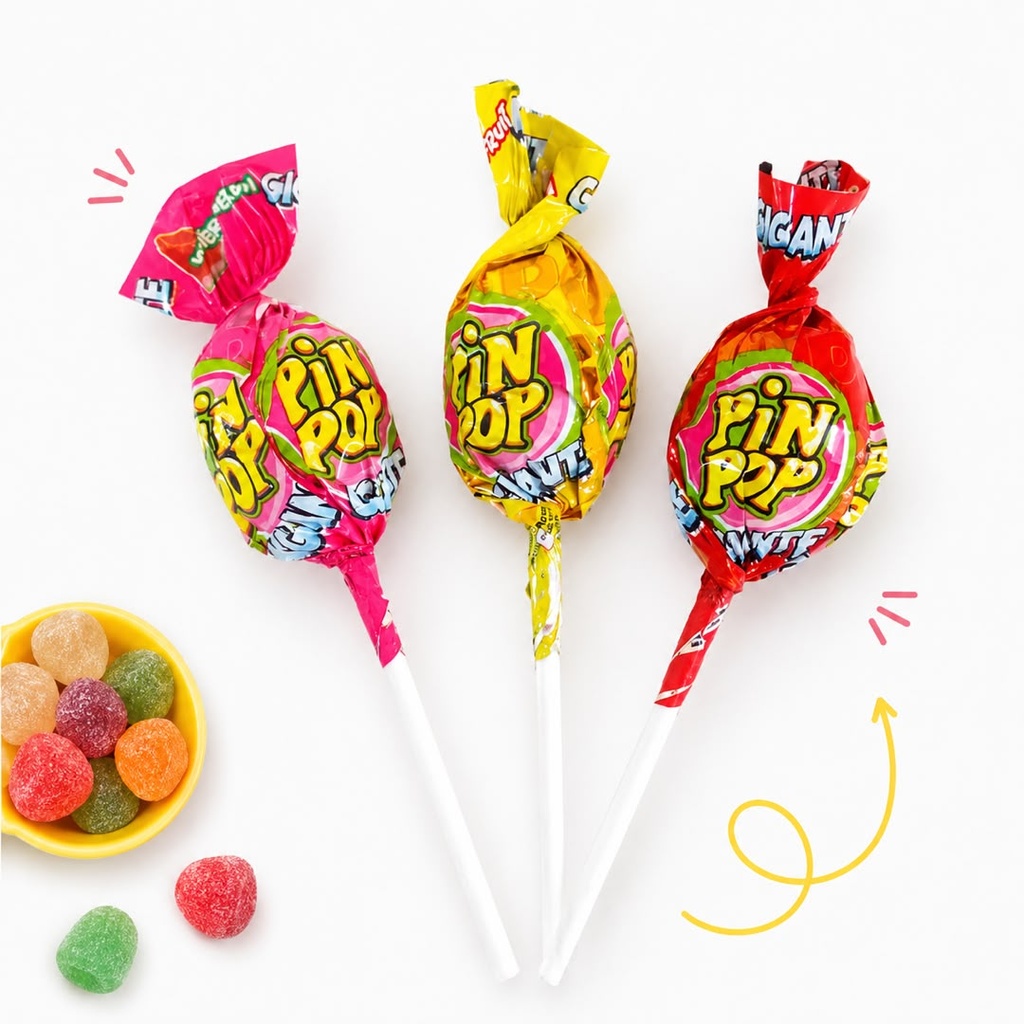 Chupa chupa Pin Pop