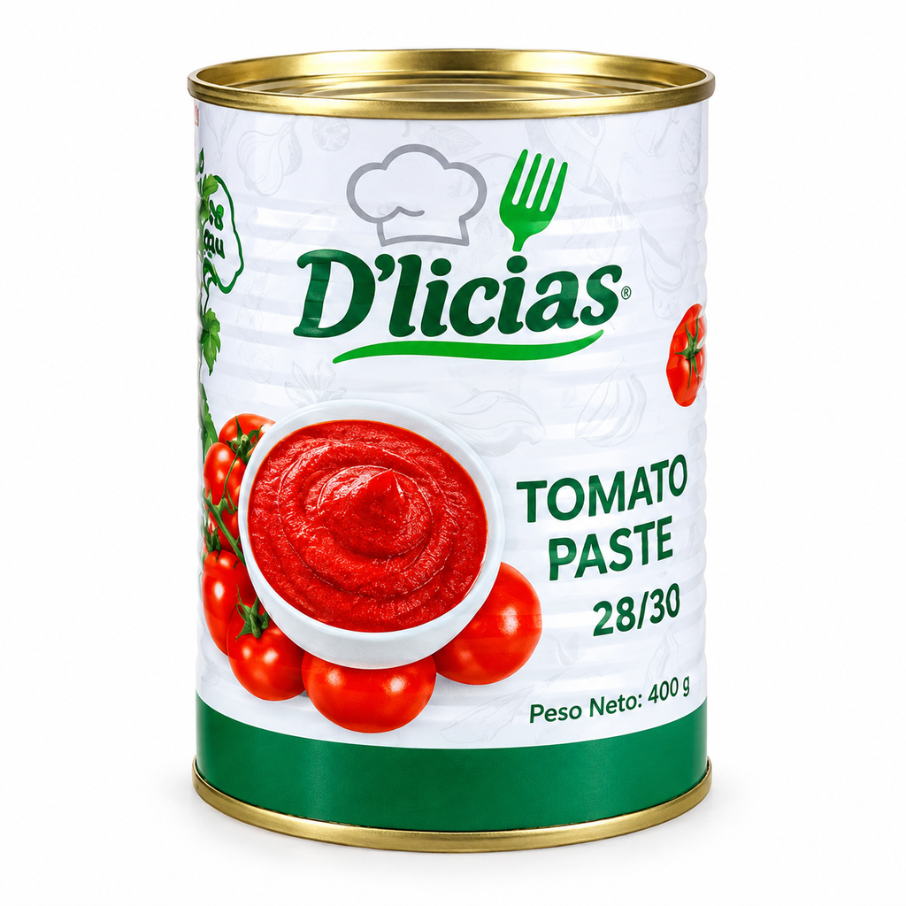 Pasta de tomate D´licias 400g