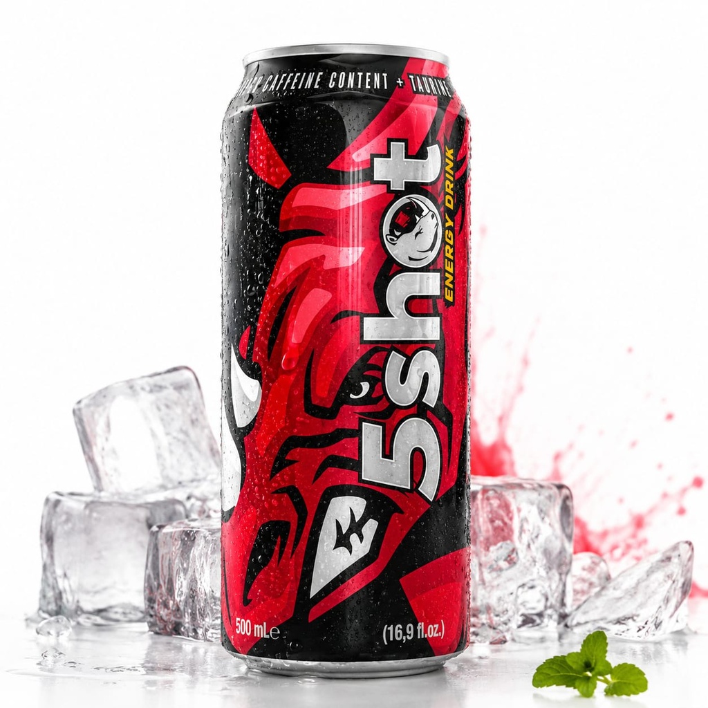 BEBIDA ENERGÉTICA 5 SHOT LATA 25 CL