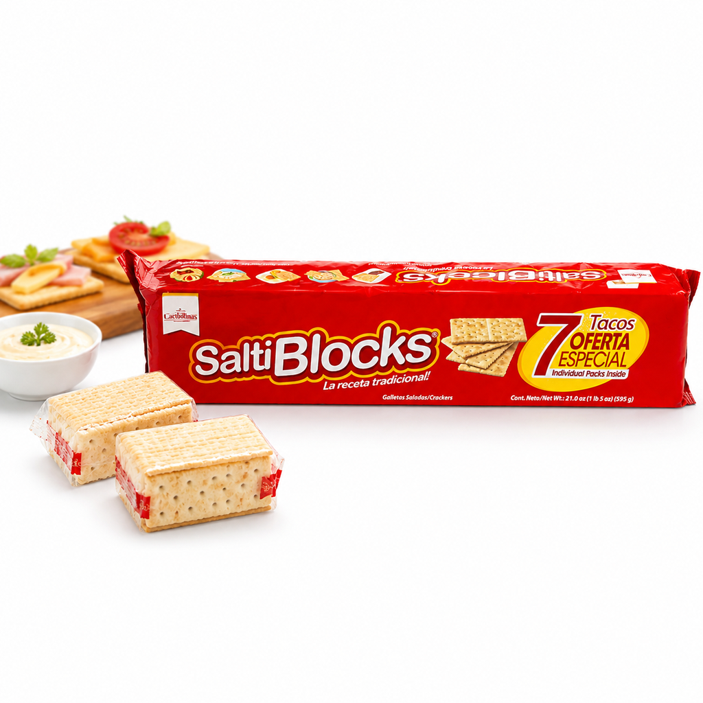 Galletas Saltitacos 7 tacos