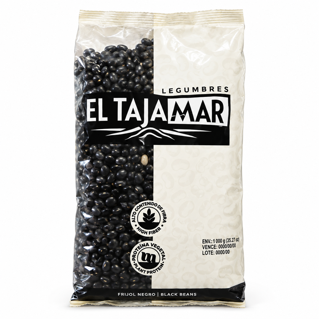Frijol Negro El Tajamar 1kg