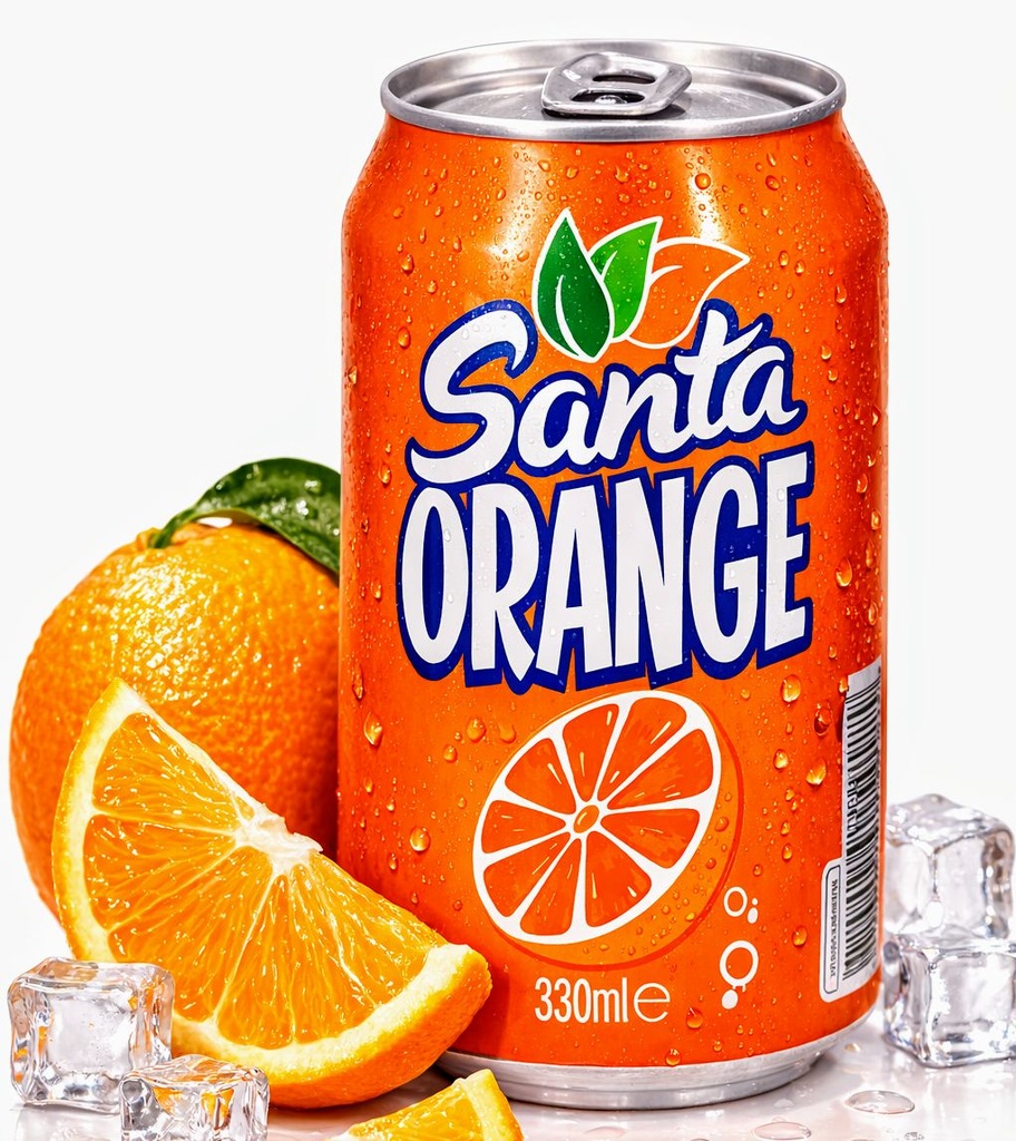 Refresco Santa de Naranja 330ml