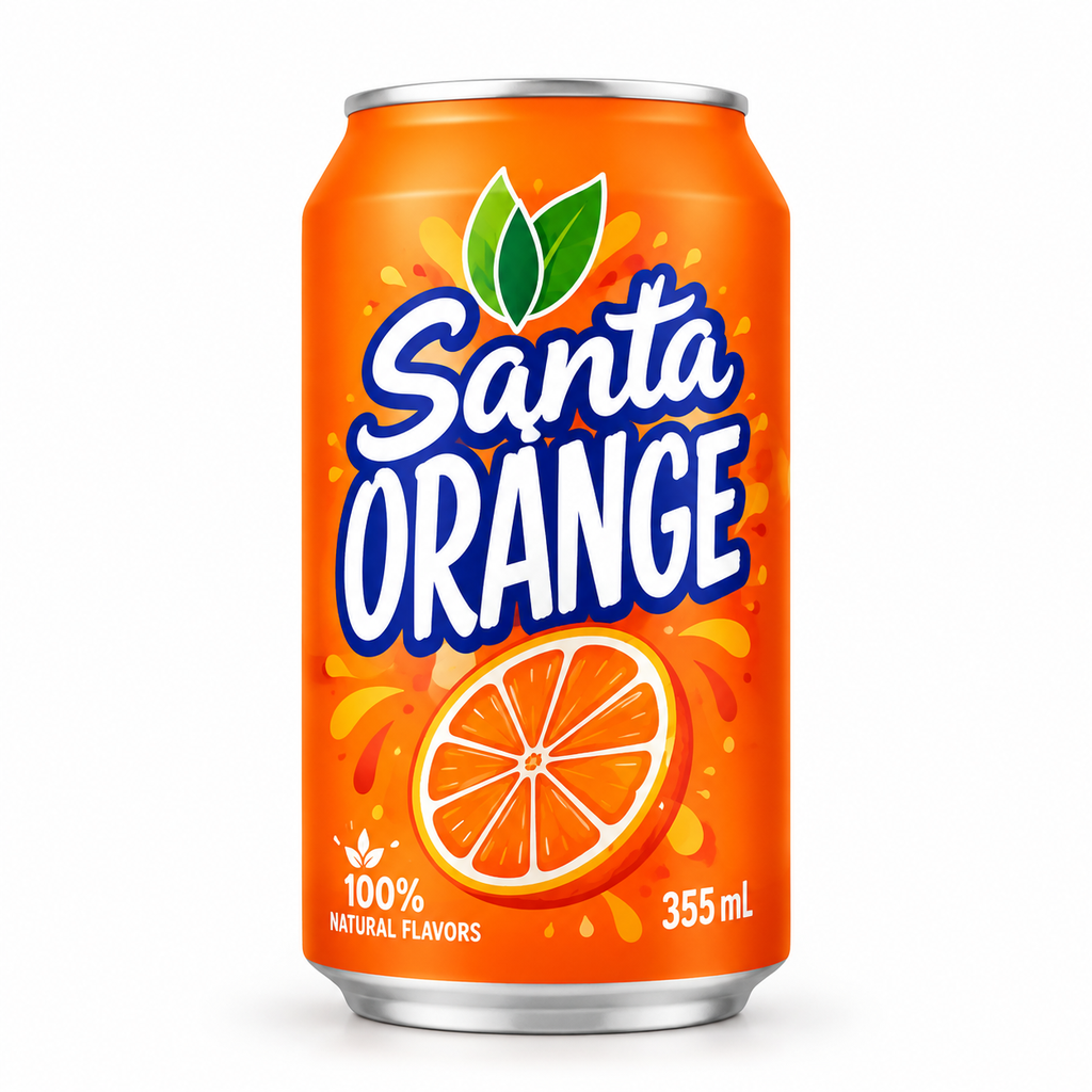 Refresco Santa de Naranja