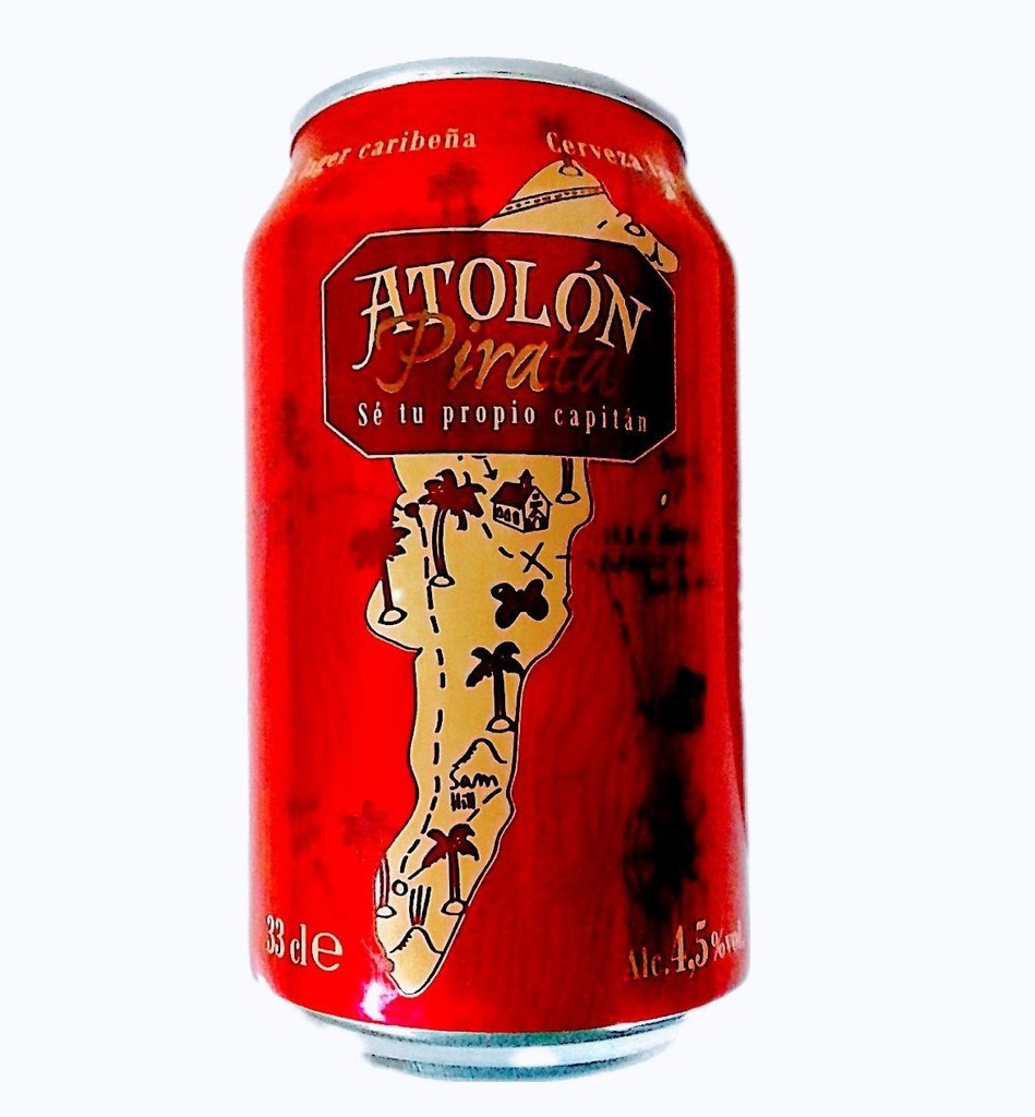 Cerveza Atolón Pirata 4,5%
