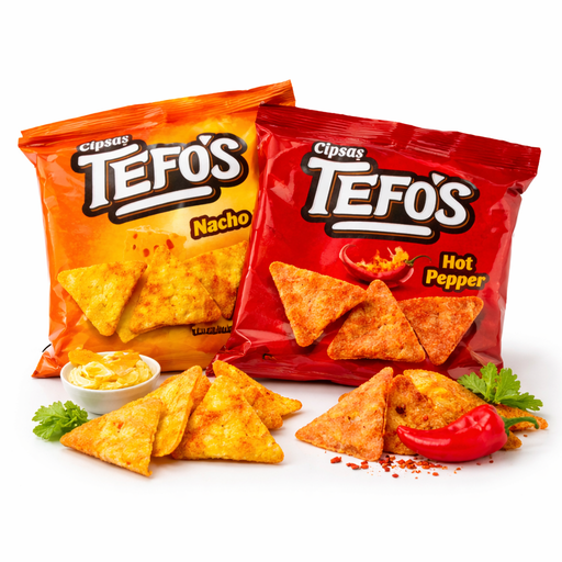 Papitas Chips Tefos 20g