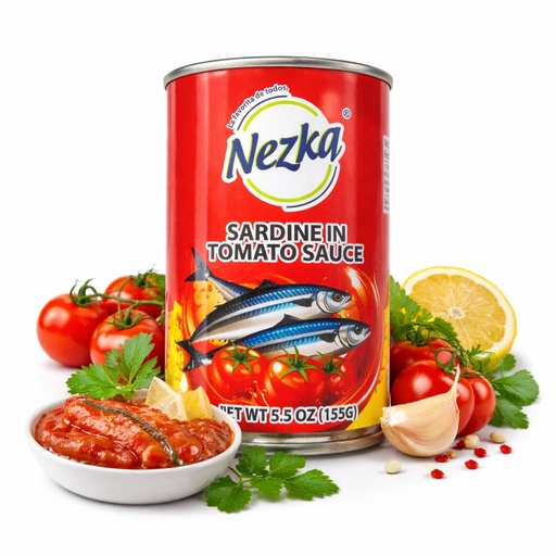 Sardinas en Tomate NEZKA 155g