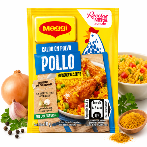 Sazón Maggi de Caldo de pollo 10g