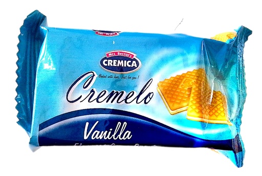 Cremelo VANILLA SANDWICH CREAM BISCUITS 22G
