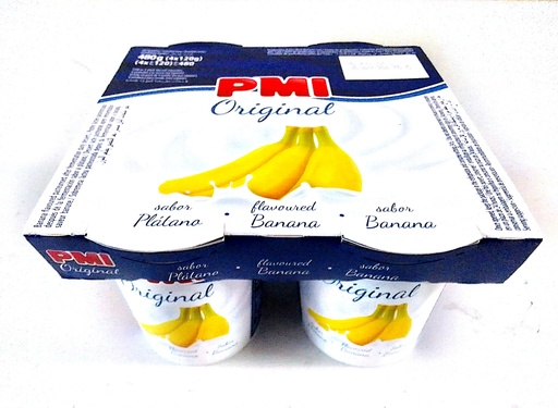 Yogur PMI Platano Pascual 120g (post lact)
