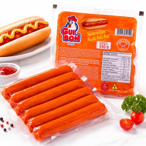 Salchichas 340 g (10 Unidades)