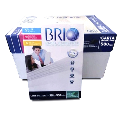 Papel Carta 8.5 * 11 pck 500 Hojas