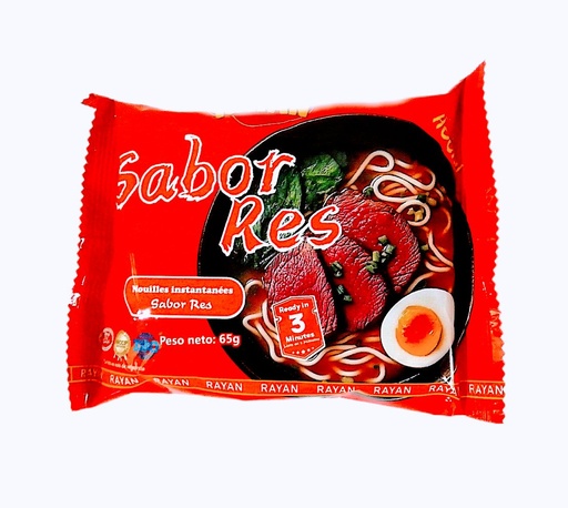 Sopa de Fideos Sabor Res "TB FOOD