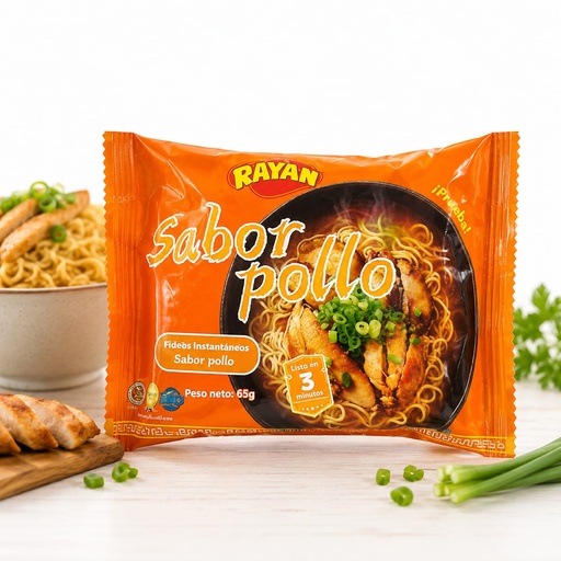 Sopa de Fideos Sabor Pollo "TB FOOD