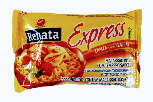 Fideos Instantaneos (Noodles) sabor a Pollo 85g Renata