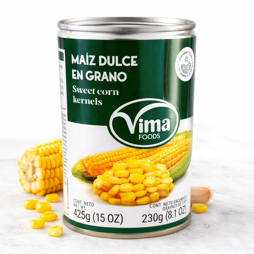 Lata de Maíz Dulce Vima 425g